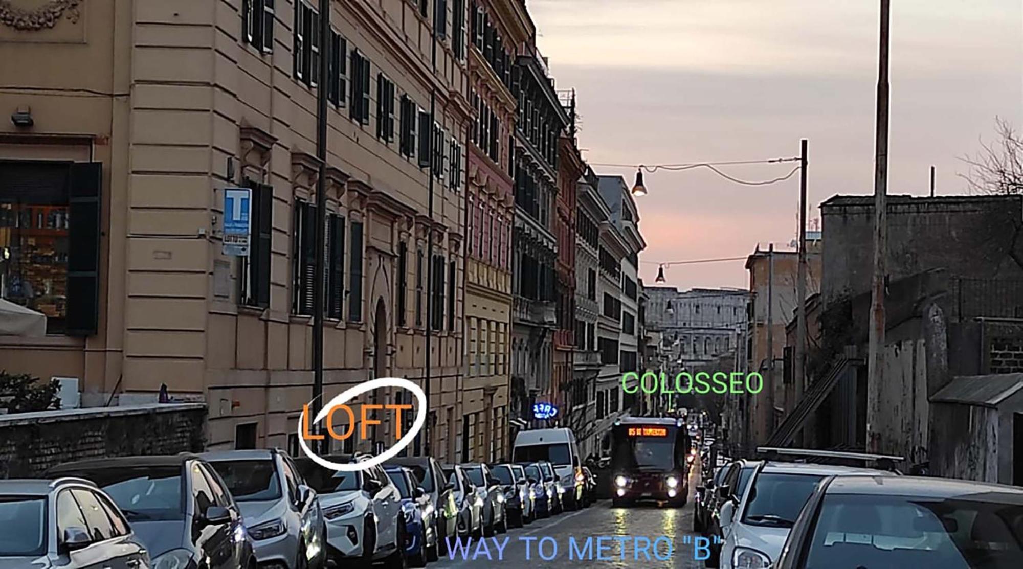רומא Lata Rana Colosseum Luxury Loft מראה חיצוני תמונה
